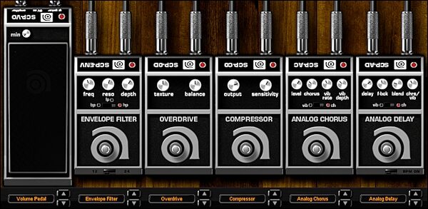 open zoom image for IK Multimedia Ampeg SVX Bass Amplifier and FX Modeling Plug-In, Stomps 2