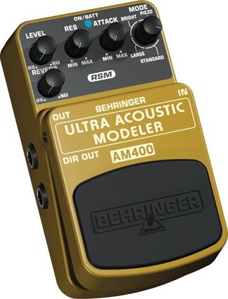 open zoom image for Behringer AM400 Ultra Acoustic Modeler Pedal, Main