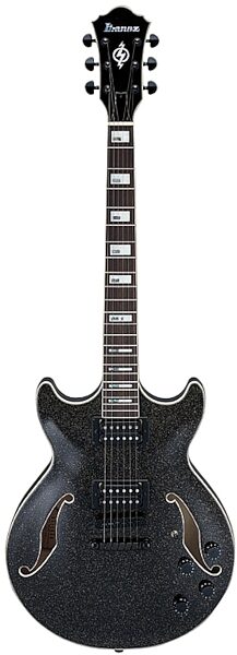 open zoom image for Ibanez AM77 Artcore Semi-Hollowbody Electric Guitar, Nebula Black