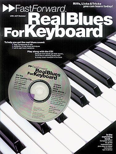 open zoom image for Fast Forward Real Blues For Keyboard Book and CD, Main