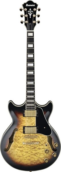 open zoom image for Ibanez AM93 Artcore Semi-Hollowbody Electric Guitar, Antique Yellow Sunburst