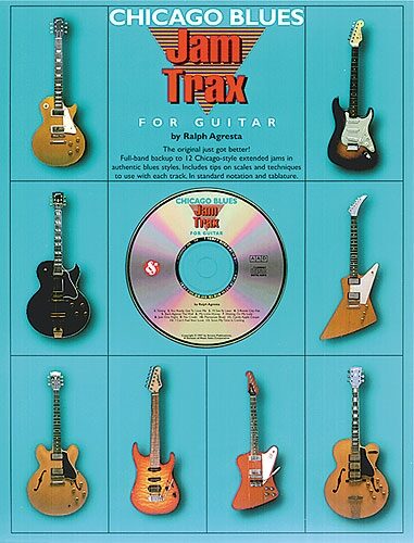 open zoom image for Chicago Blues Jam Trax for Guitar Book and CD, Main