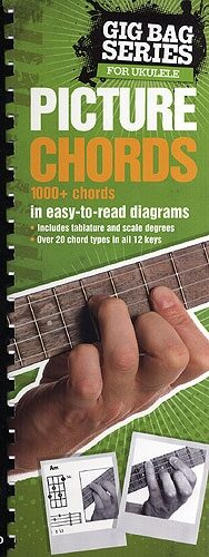 open zoom image for Amsco Gig Bag Book of Ukulele Picture Chords, Main