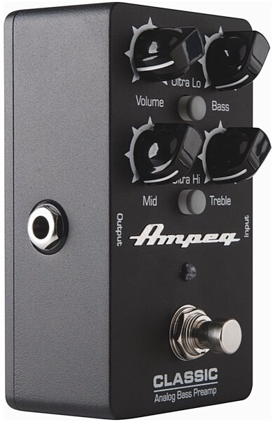 open zoom image for Ampeg Classic Analog Bass Preamp Pedal, New, Alt