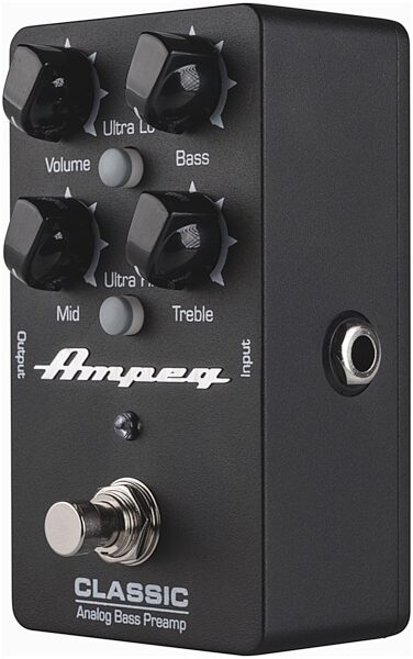 open zoom image for Ampeg Classic Analog Bass Preamp Pedal, New, Alt