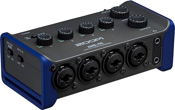 open zoom image for Zoom AMS-44 USB Audio Interface, New, Action Position Back