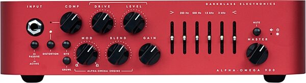open zoom image for Darkglass Alpha-Omega 900 Centurion Limited Edition Bass Amplifier Head, Action Position Back