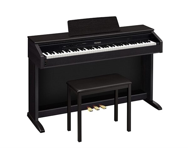 open zoom image for Casio AP250 Celviano Digital Piano (with Bench), Angle with Bench