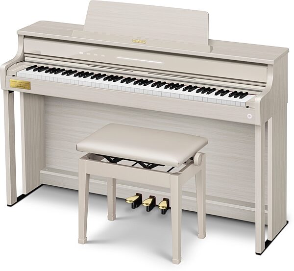 open zoom image for Casio AP-750 Celviano Digital Piano (with Bench), Gray Beige, AP-750GB, Action Position Back