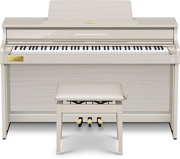 open zoom image for Casio AP-750 Celviano Digital Piano (with Bench), Gray Beige, AP-750GB, Action Position Back