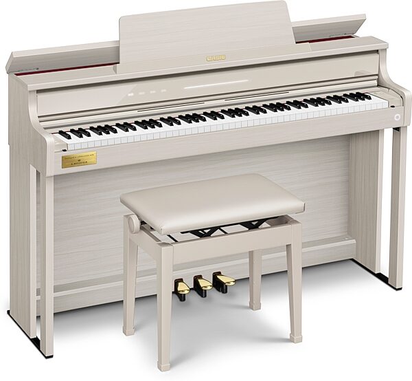 open zoom image for Casio AP-750 Celviano Digital Piano (with Bench), Gray Beige, AP-750GB, Action Position Back