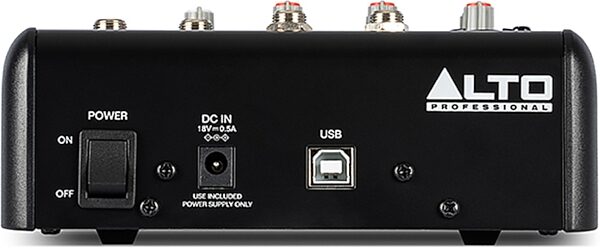 open zoom image for Alto Professional TrueMix 500 USB Mixer, New, Action Position Back