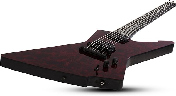 open zoom image for Schecter E-7 Apocalypse Electric Guitar, 7-String, Action Position Back