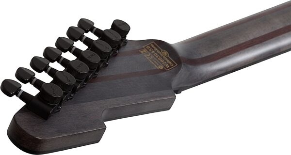 open zoom image for Schecter E-7 Apocalypse Electric Guitar, 7-String, Action Position Back