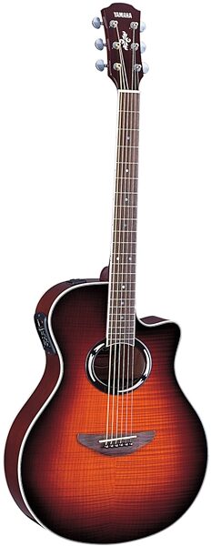 open zoom image for Yamaha APX500FM II Thinline Acoustic-Electric Guitar, Old Violin Sunburst