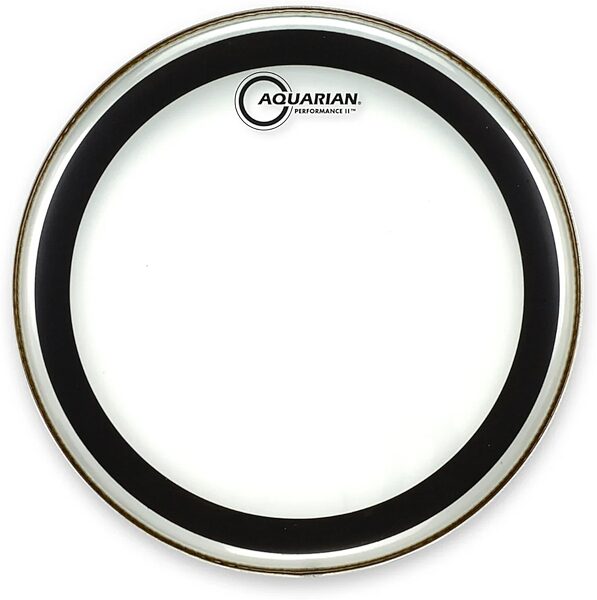 open zoom image for Aquarian Performance-2 Clear Drumhead, Blue, 13 inch, Action Position Back
