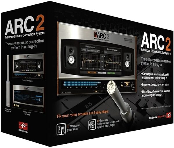 open zoom image for IK Multimedia ARC 2 Advanced Room Correction System Software, Package