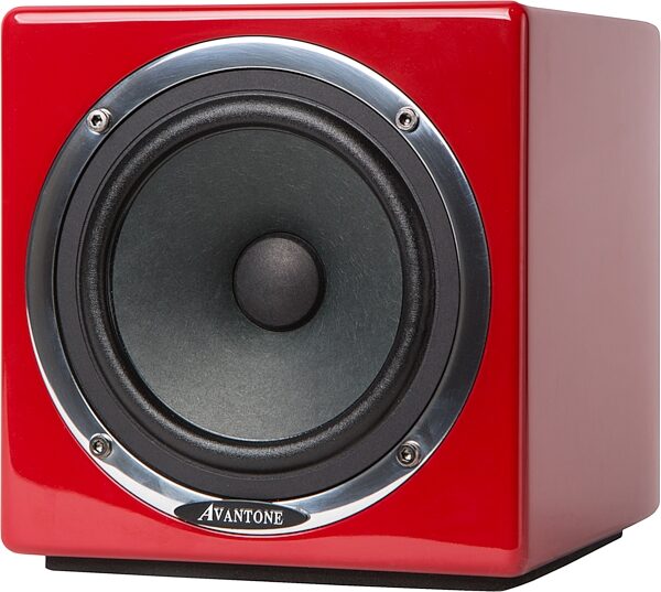 open zoom image for Avantone MixCubes Active Studio Monitor (60 Watts, 1x5.25"), Single, Red, Action Position Side