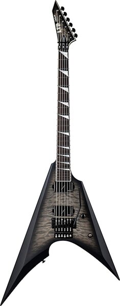 open zoom image for ESP LTD Arrow 1000FR Electric Guitar, Satin Charcoal Burst, Open Box (Very Good), Action Position Back