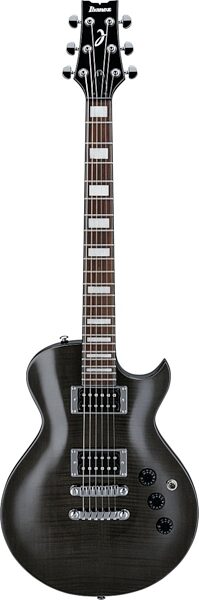 open zoom image for Ibanez ART200FM Artcore Flame Maple Electric Guitar, Transparent Black