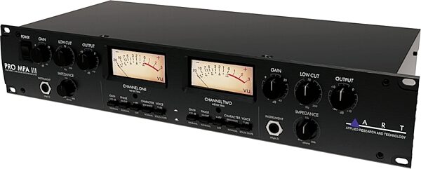 open zoom image for ART Pro MPA III 2-Channel Tube Microphone Preamplifier, New, Action Position Back