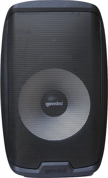 open zoom image for Gemini AS-2115BT-LT Powered Bluetooth Loudspeaker with Light Show, Single Speaker, Action Position Back