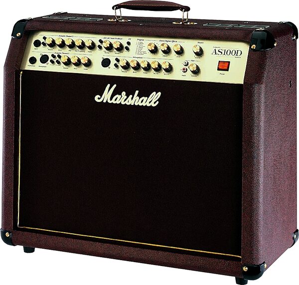 open zoom image for Marshall AS100D Acoustic Guitar Amplifier (2x50 Watts, 2x8"), Main