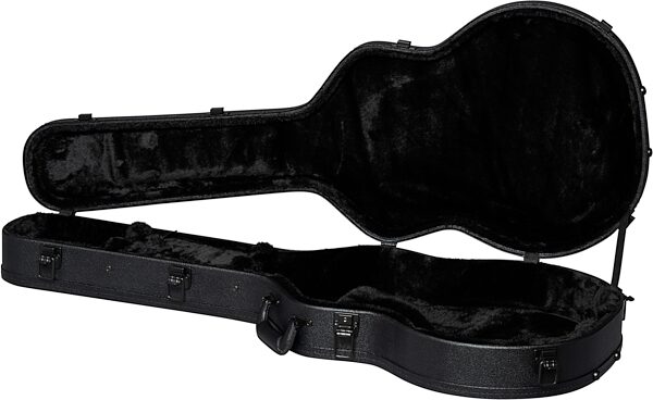 open zoom image for Gibson ES-335 Semi-Hollowbody Electric Guitar Case, Modern Black, Action Position Back