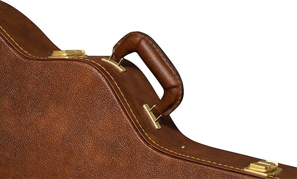open zoom image for Gibson ES-335 Semi-Hollowbody Electric Guitar Case, Brown, Action Position Back