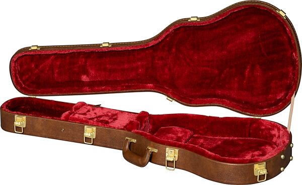 open zoom image for Gibson ES339 Original Hardshell Case, Brown, Action Position Back