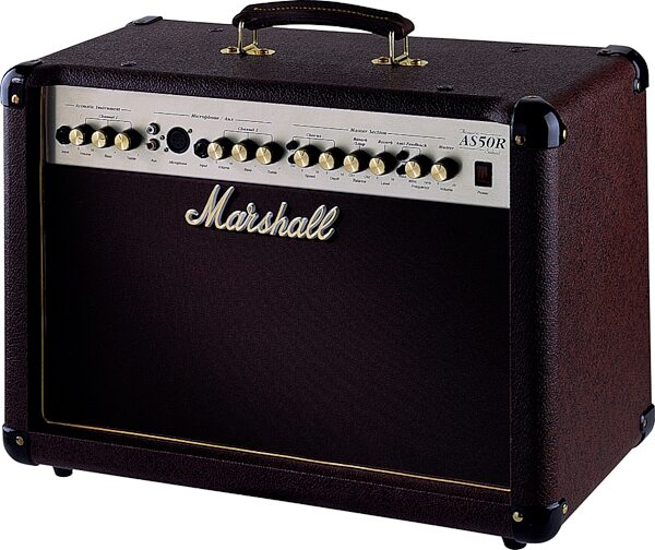 open zoom image for Marshall AS50R Acoustic Guitar Amplifier (50 Watts, 2x8 in.), Main