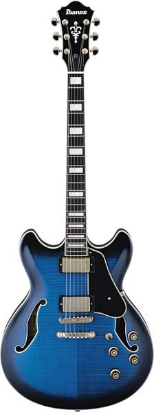 open zoom image for Ibanez AS93 Artcore Semi-Hollow Electric Guitar, Blue Sunburst