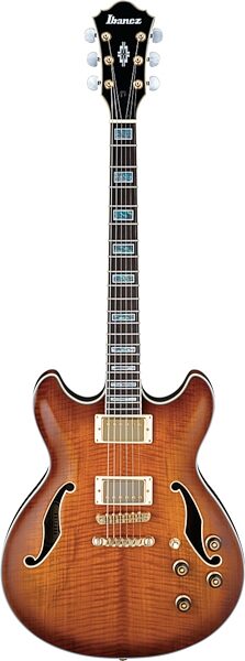 open zoom image for Ibanez AS93 Artcore Semi-Hollow Electric Guitar, Violin Sunburst