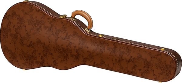 open zoom image for Gibson Lifton Historic Case for Les Paul Guitar, Brown and Pink, Action Position Front