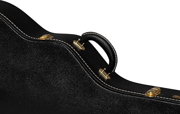 open zoom image for Gibson Lifton Historic Case for ES-335, Black/Goldenrod, Open Box (Very Good), Action Position Back
