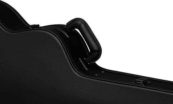 open zoom image for Gibson L-00 Small Body Acoustic Guitar Case, Modern Black, Action Position Back
