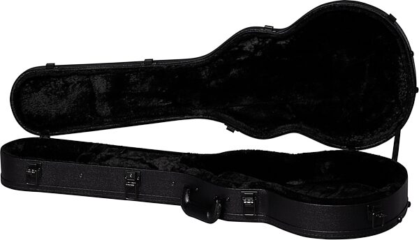 open zoom image for Gibson Les Paul Electric Guitar Case, Black, Action Position Back