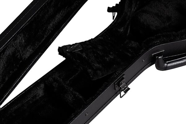 open zoom image for Gibson Les Paul Electric Guitar Case, Black, Action Position Back