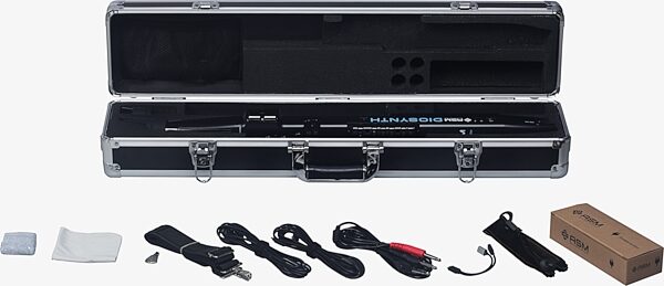 open zoom image for ASM Ashun Sound Machines Diosynth Wind Synthesizer (with Case and Stand), New, Action Position Back
