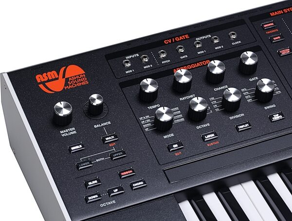 open zoom image for ASM Ashun Sound Machines Hydrasynth Deluxe Keyboard Synthesizer, 73-Key, New, Detail