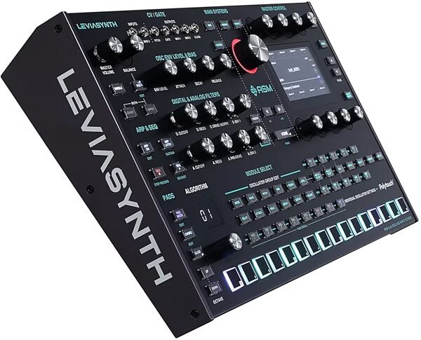 open zoom image for ASM Ashun Sound Machines Leviasynth Desktop Synthesizer, New, Action Position Back