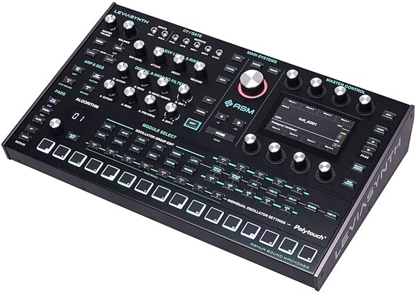 open zoom image for ASM Ashun Sound Machines Leviasynth Desktop Synthesizer, New, Action Position Back