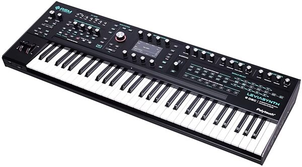 open zoom image for ASM Ashun Sound Machines Leviasynth Keyboard Synthesizer, 61-Key, New, Action Position Back