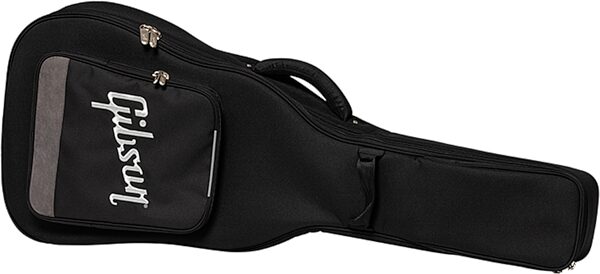 open zoom image for Gibson Premium Dreadnought Acoustic Guitar Gig Bag, Black, Action Position Back