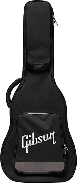 open zoom image for Gibson Premium Dreadnought Acoustic Guitar Gig Bag, Black, Action Position Back