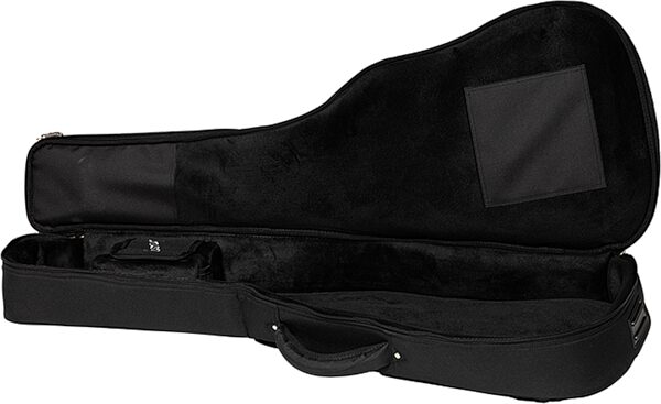 open zoom image for Gibson Premium Small Body Acoustic Guitar Gig Bag, Black, Action Position Back