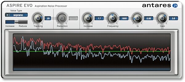 open zoom image for Antares Auto-Tune Vocal Studio Pitch Correcting Software (Mac and Windows), Screenshot - AVOX Evo (Aspire Evo)