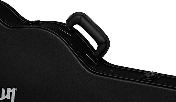 open zoom image for Gibson SG Electric Guitar Case, Modern Black, Action Position Back