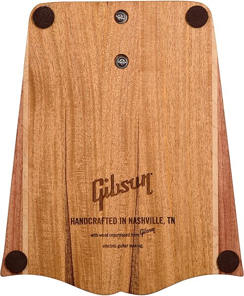 open zoom image for Gibson Handcrafted Guitar Stand, Mahogany, view