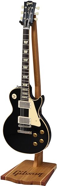 open zoom image for Gibson Handcrafted Guitar Stand, Mahogany, view